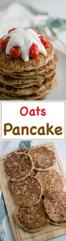 healthy oatmeal pancakes recipe
