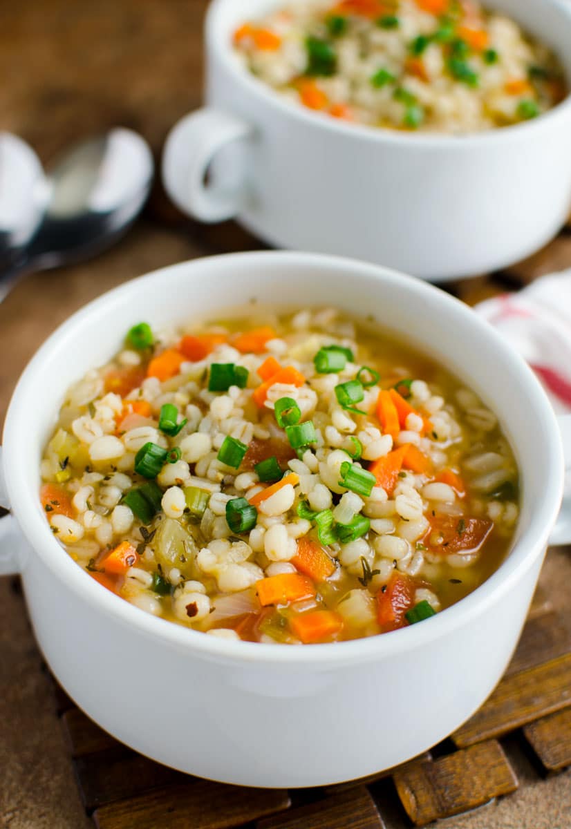 homemade healthy barley soup recipe. Perfect option to add whole grains into diet. Ready to enjoy in about 30 mins. 