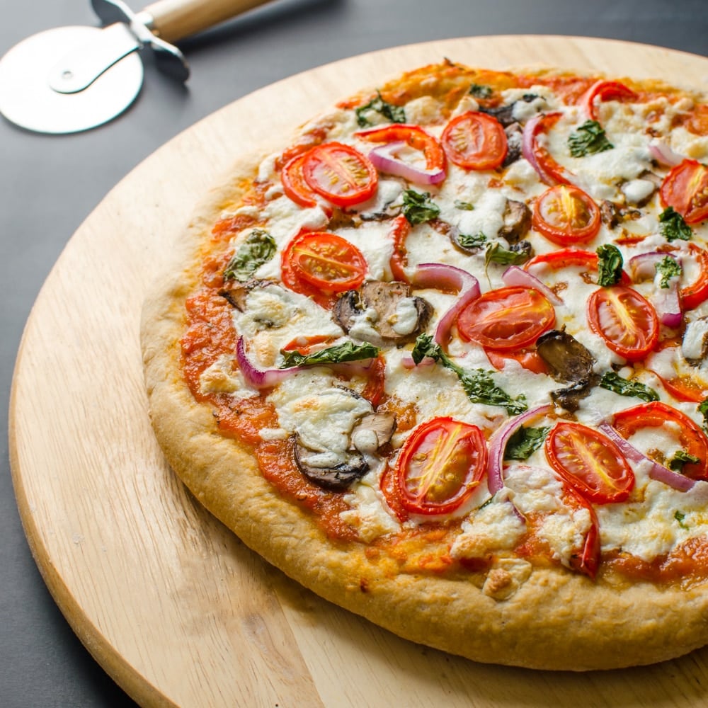 Healthy Pizza Recipe: Indian-Italian Fusion