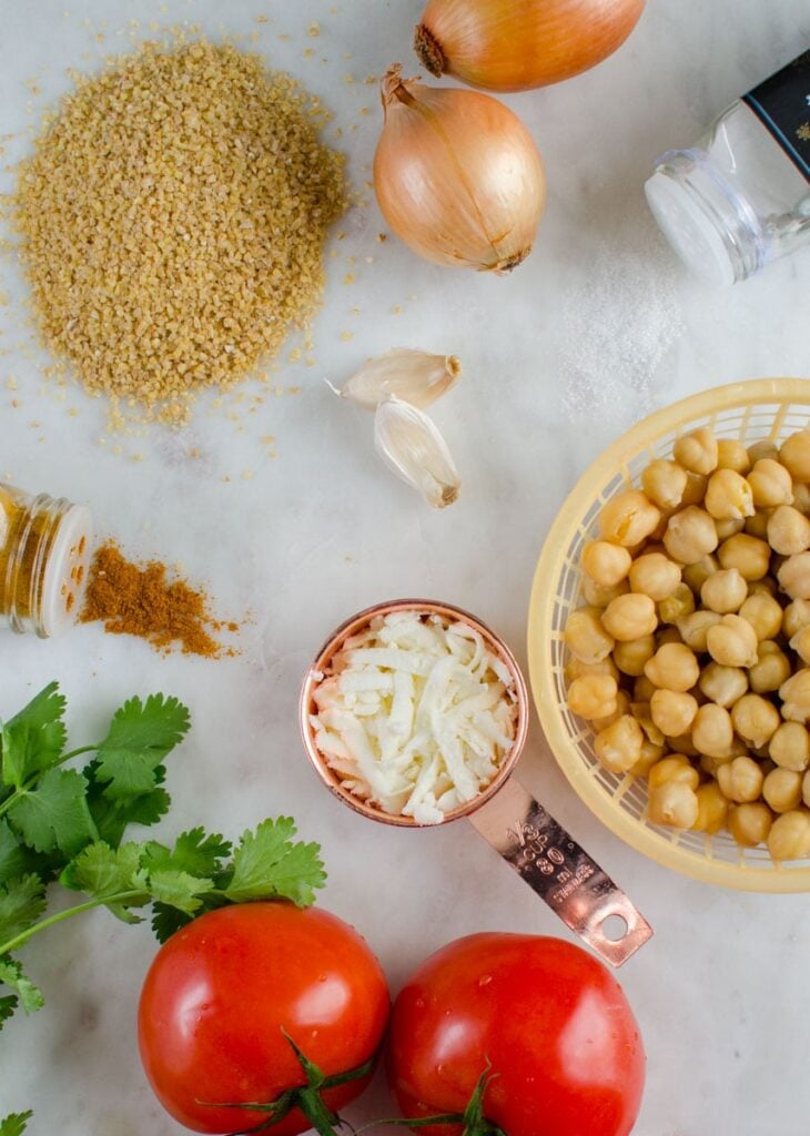 Chickpea Bulgur Wheat Recipe | Watch What U Eat