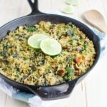 Spinach rice