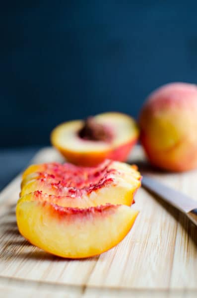 Enjoy homemade lemonade with this peach lemonade recipe.