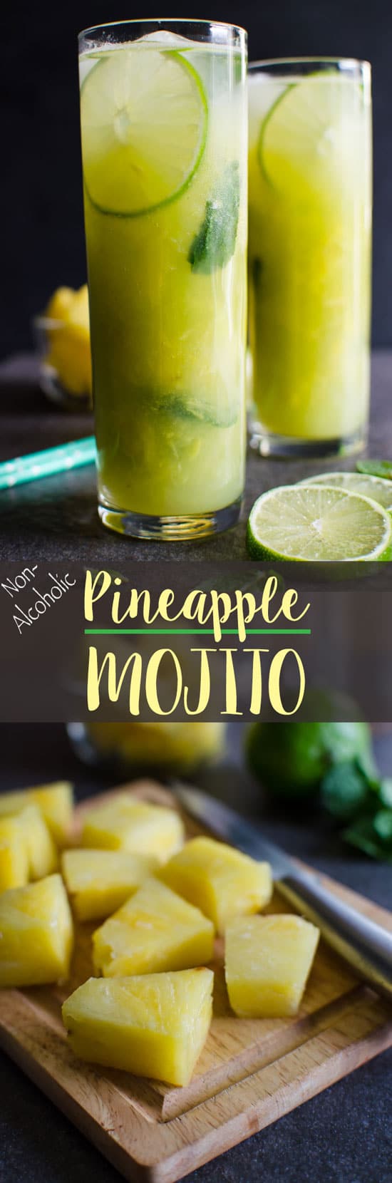 This non-alcoholic pineapple mojito is a perfect combination of fresh fruits to stay hydrated. And, it is naturally sweetened and kids friendly.
