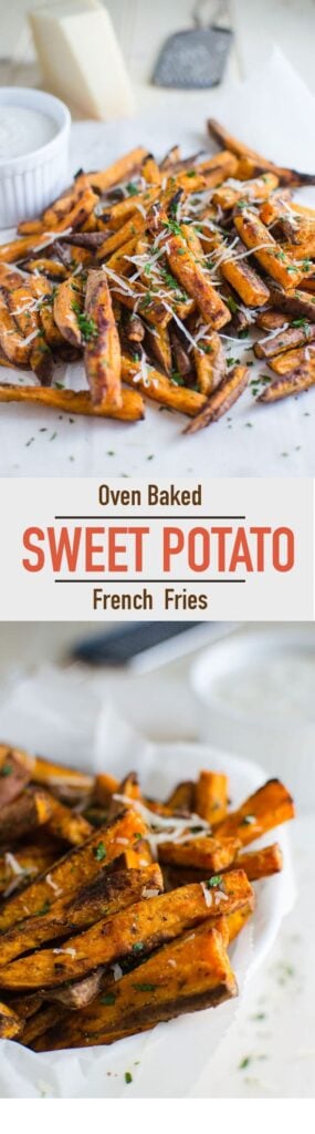 oven roasted sweet potato fries