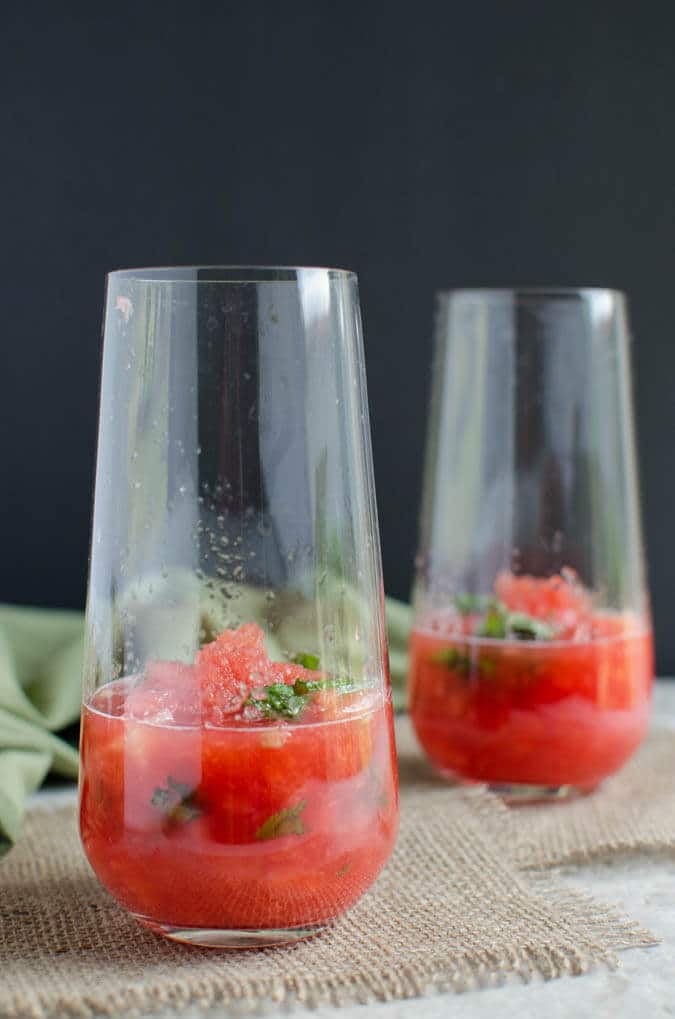 Watermelon Mojito Recipe | watchwhatueat.com