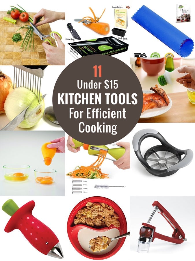 Do you love cooking? Do you prepare your own meals? Then, these small inexpensive kitchen tools will make your life easy in the kitchen. These small gadgets are also great for giving as a gift to cooking enthusiasts. 