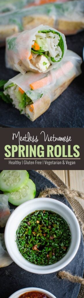 delicious nutritious vietnamese vegan spring rolls