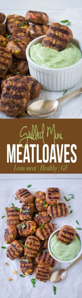 southwest grilled turkey mini meatloaves