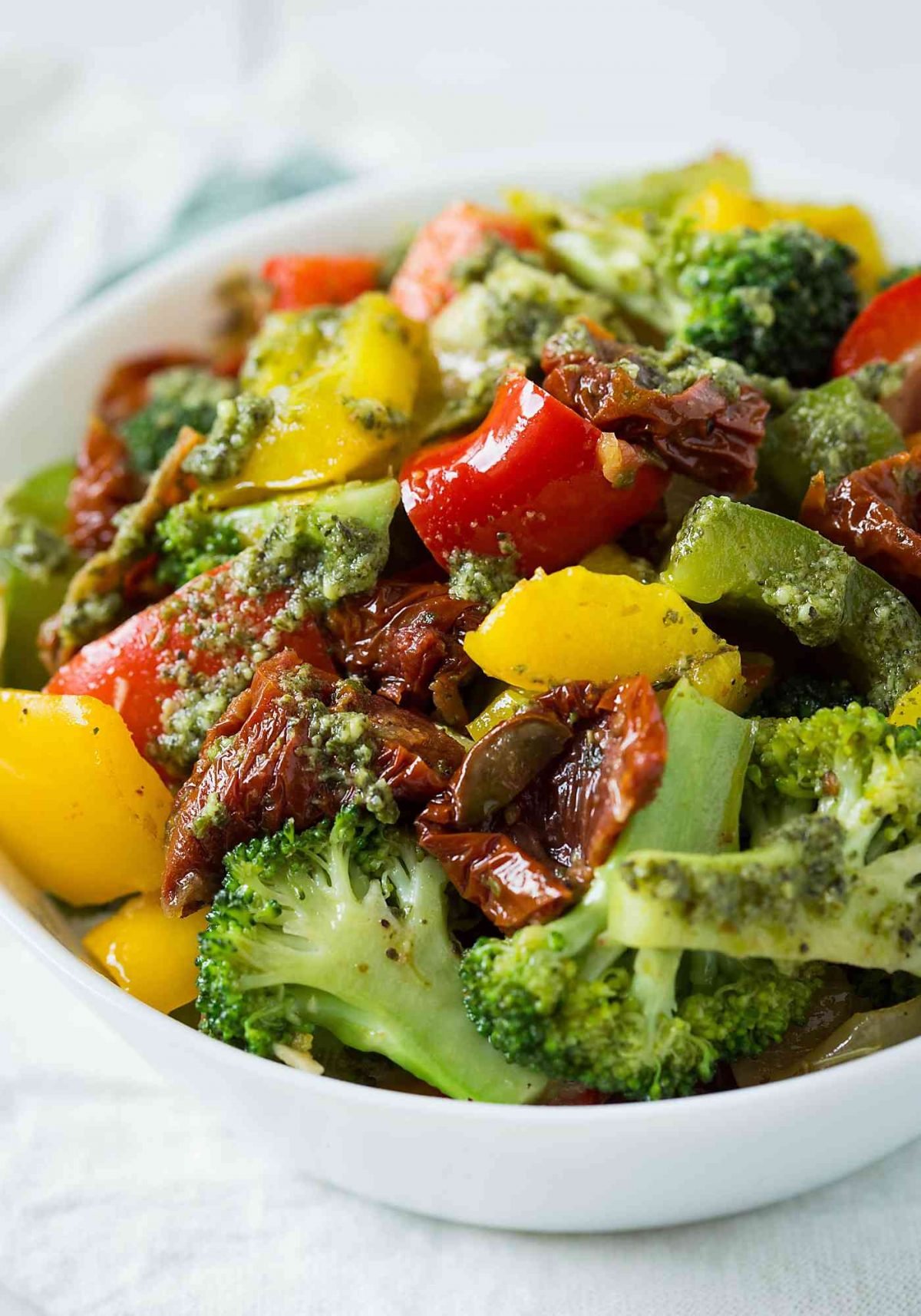 This stir-fry veggies get ready in no time. Serve as a side to pasta or rice dishes for a complete wholesome meal.