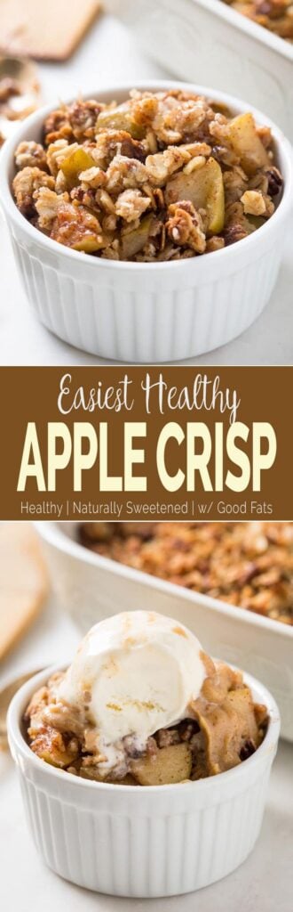 best-ever healthy apple crisp recipe