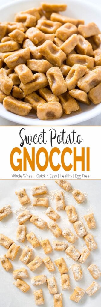 homemade sweet potato gnocchi