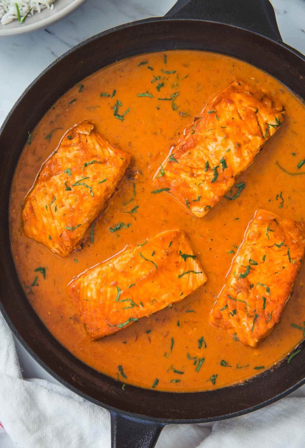 30 Min Delicious And Healthy Indian Salmon Curry With Coconut