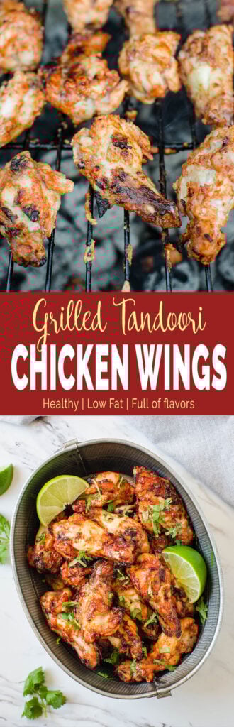 grilled tandoori chicken wings