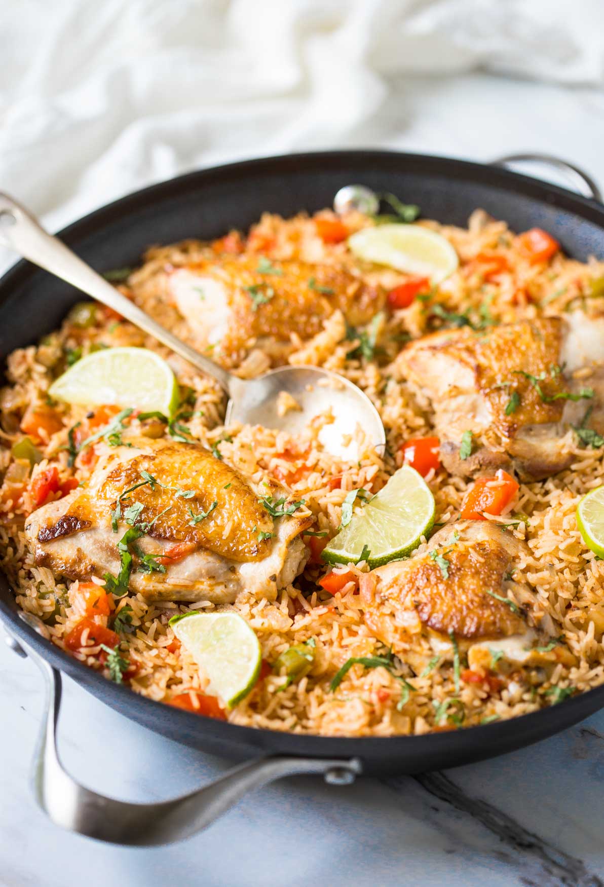 One Pot Healthy Mexican Chicken Rice Watch What U Eat