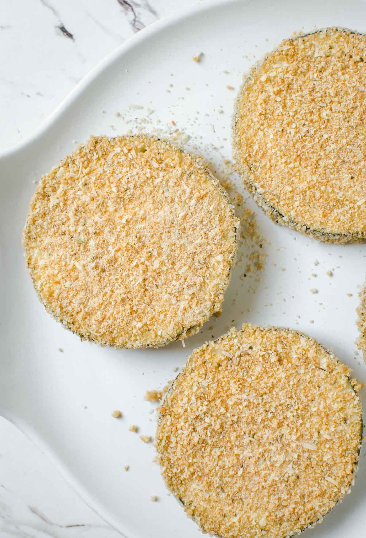 Breaded Eggplant Parmesan