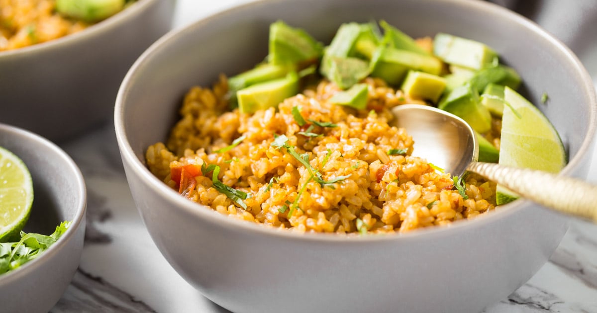 mexican brown rice instant pot
