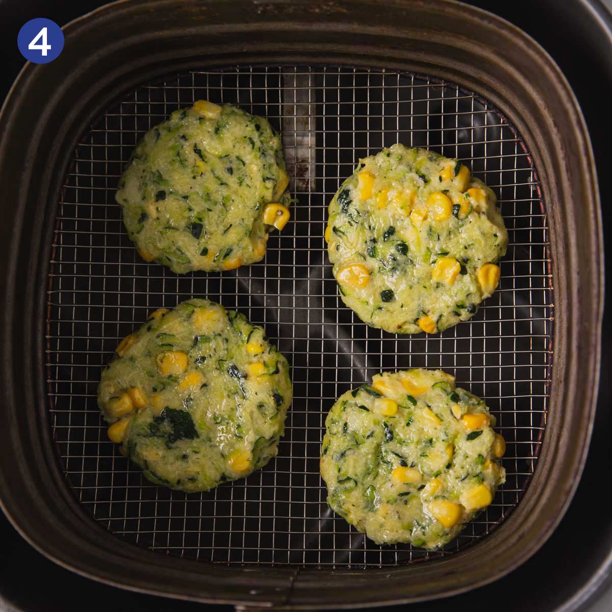 Air Fryer Zucchini Corn Fritters Watch What U Eat