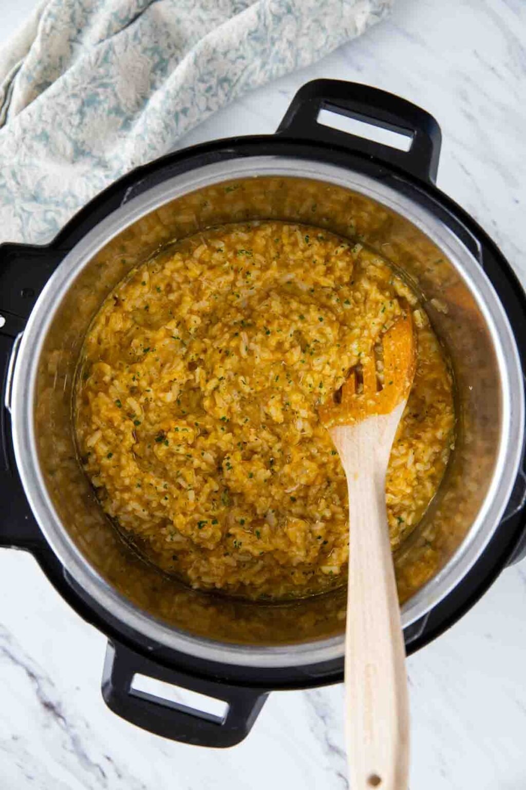 Instant Pot Pumpkin Risotto Watch What U Eat