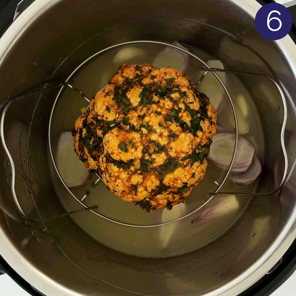 Cauliflower head instant pot 2025